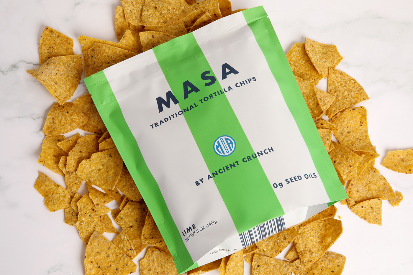 Bag of Masa corn chips