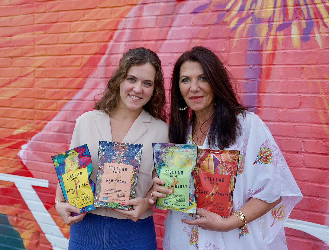 Elisabeth and Gina Galvin of Stellar Snacks