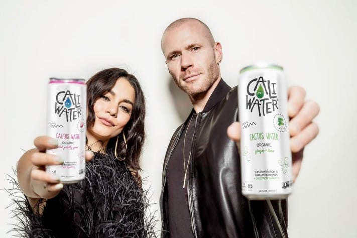 Founders Vanessa Hudgens and Oliver Trevena