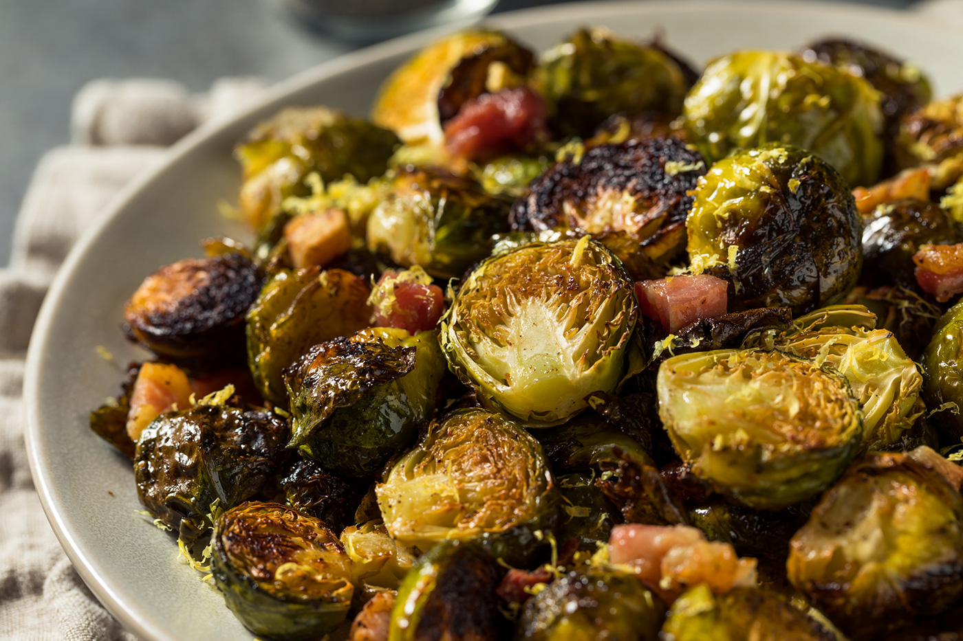 Maple Bacon Brussels Sprouts