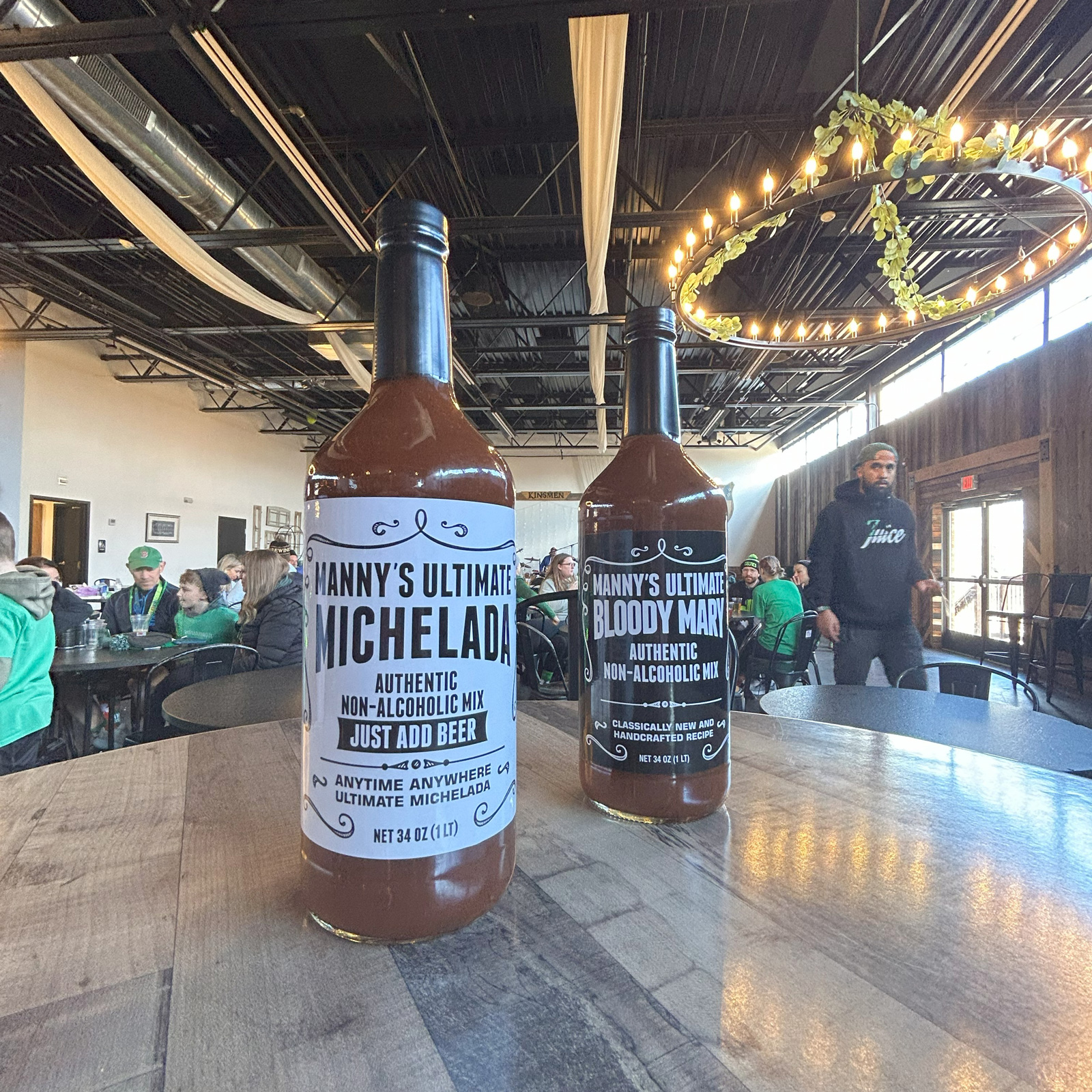 Bottles of Mixer