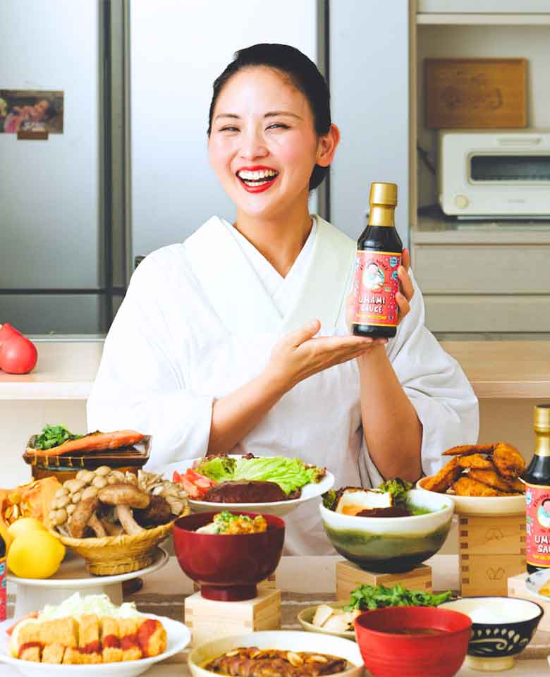 Moe of Kimono Mom Umami Sauce